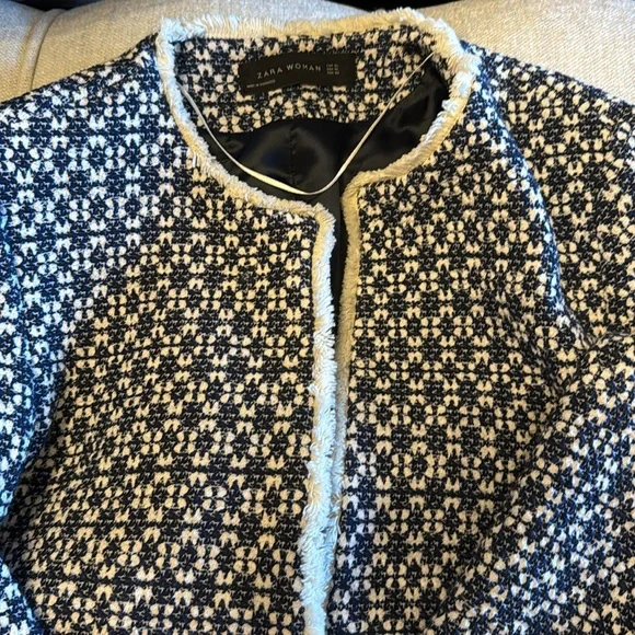 Zara fashionable long blazer/coat - Picture 1 of 9